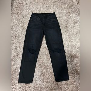 Black ripped American Eagle Outfitters Jeans